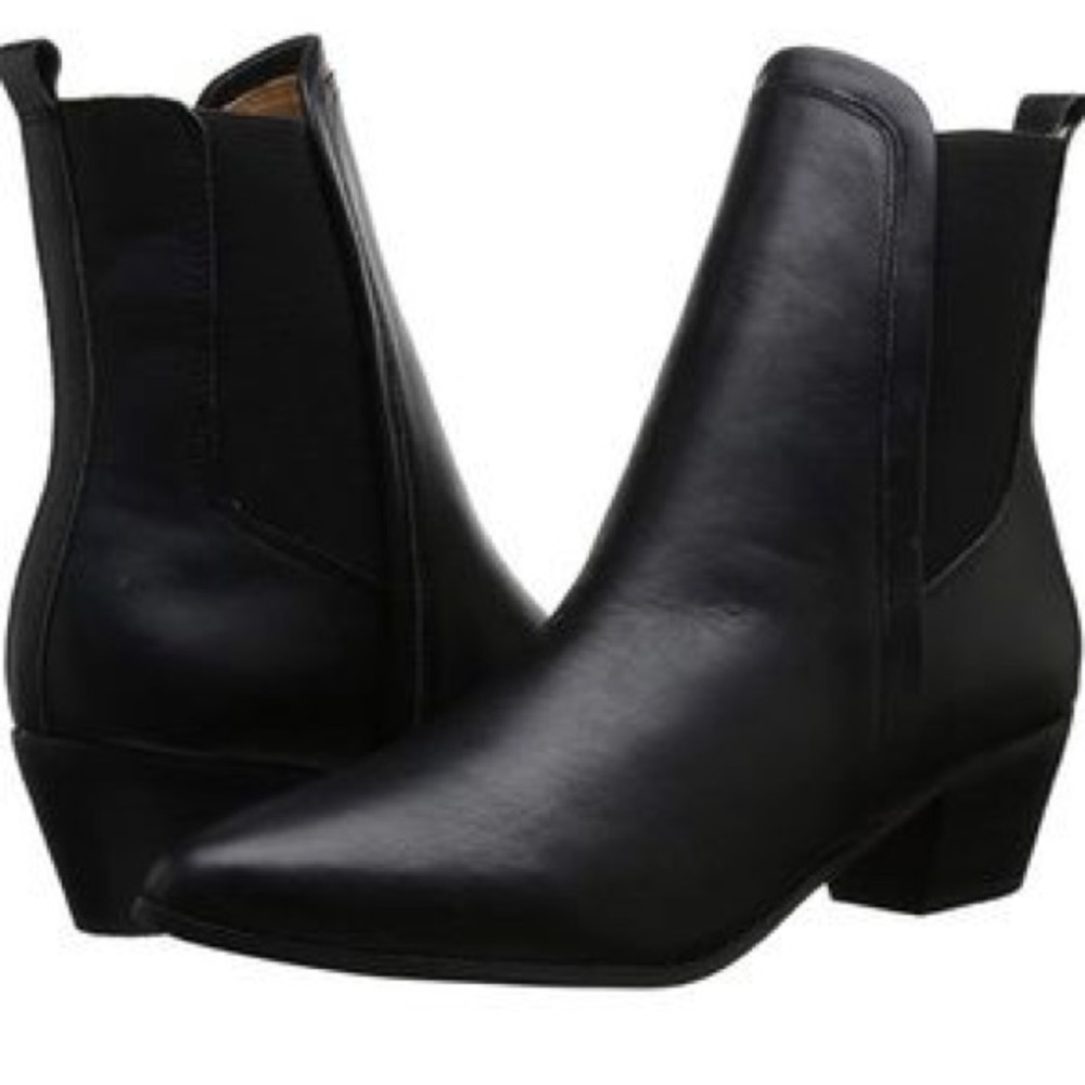 Black Iggby Chelsea Heeled Boot